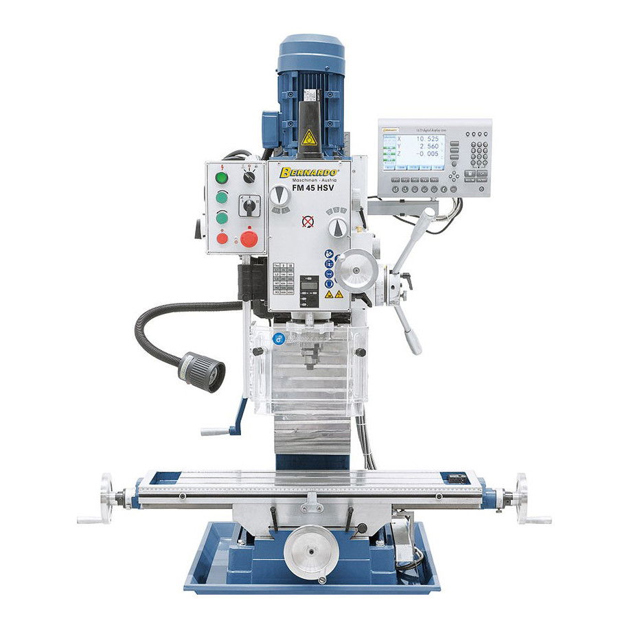 Bernardo FM 45 HSV fúró-marógép 3-tengelyes digitális kijelzéssel, 400 V termék fő termékképe