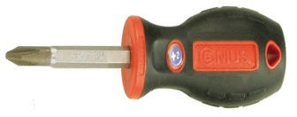 Genius Tools 502+1202 Phillips marokcsavarhúzó, PH2x38mm termék fő termékképe